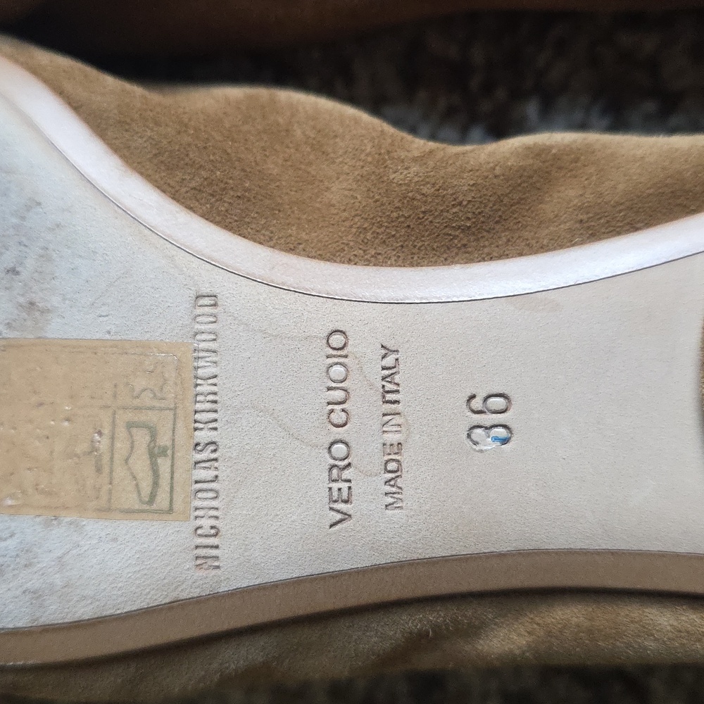 Nicholas Kirkwood Suede Beya Loafers - Picture 8 of 10